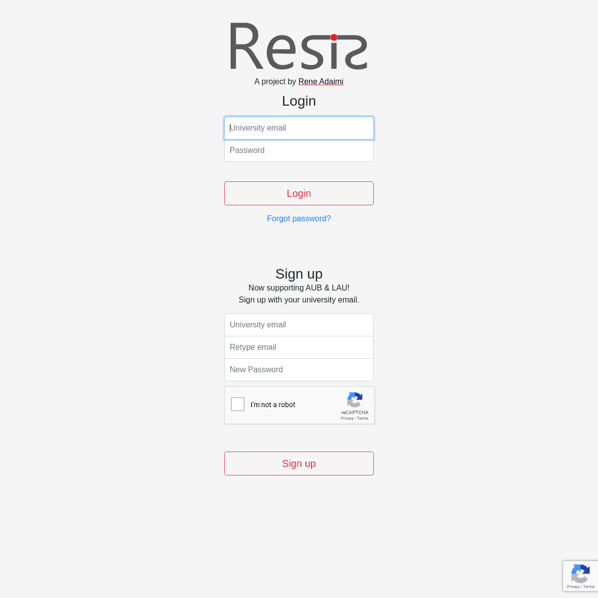 A complete backup of resis.org