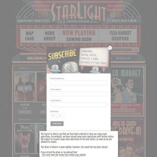 A complete backup of starlightdrivein.com