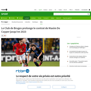 A complete backup of www.rtbf.be/sport/football/belgique/jupilerproleague/detail_club-bruges-prolonge-le-contrat-de-maxim-de-cuy