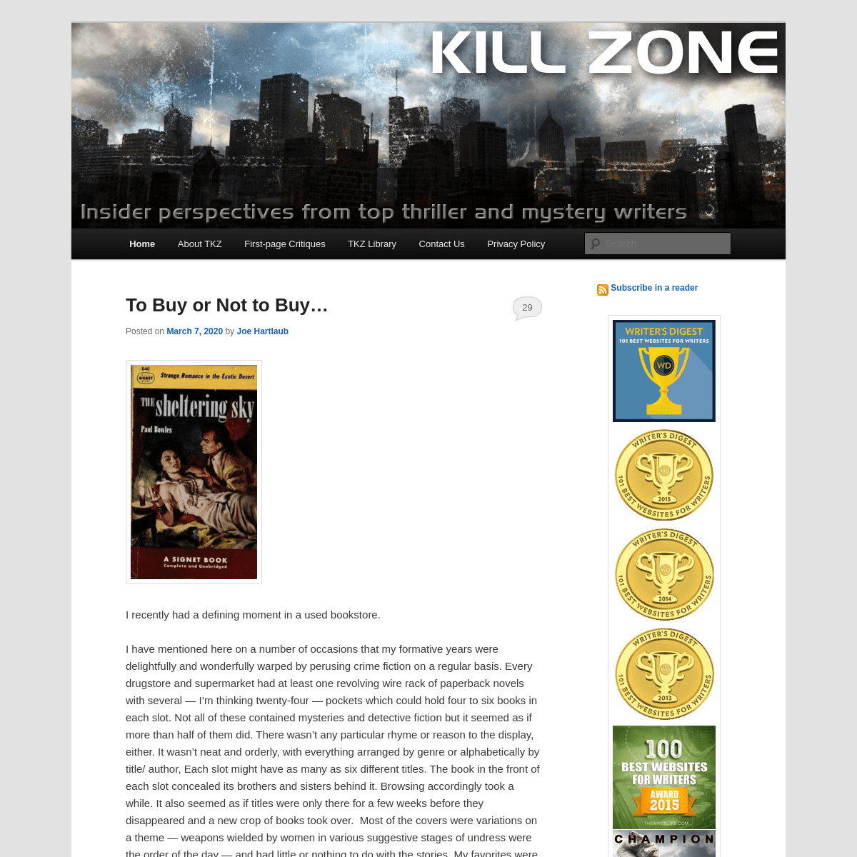 A complete backup of killzoneblog.com