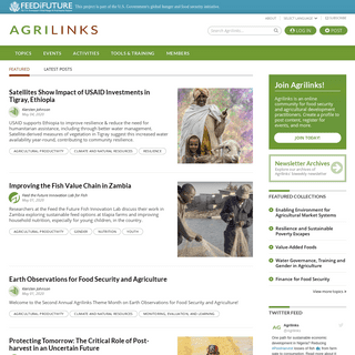 A complete backup of agrilinks.org