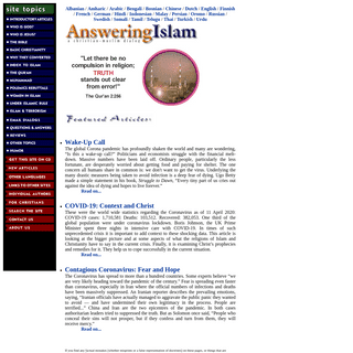 A complete backup of answering-islam.org