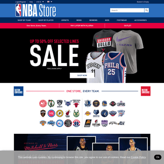A complete backup of nbastore.co.nz