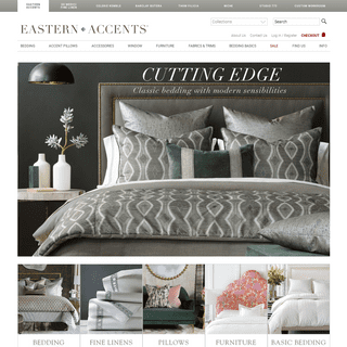 Eastern Accents - Luxury designer bedding, linens, and home decor