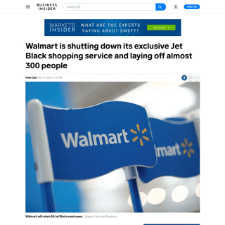 Walmart's Jetblack service is shutting down, laying off workers - Business Insider