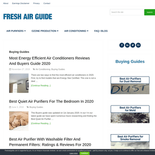A complete backup of freshairguide.com