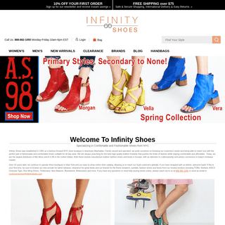 A complete backup of infinityshoes.com