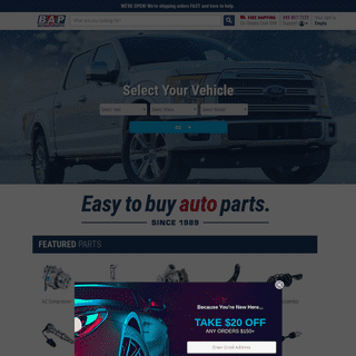 A complete backup of buyautoparts.com