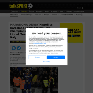 A complete backup of talksport.com/football/674109/napoli-vs-barcelona-commentary-champions-league-live-stream-lionel-messi/