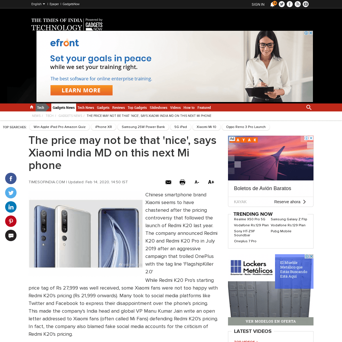 A complete backup of timesofindia.indiatimes.com/gadgets-news/the-price-may-not-be-that-nice-says-xiaomi-india-md-on-this-next-m