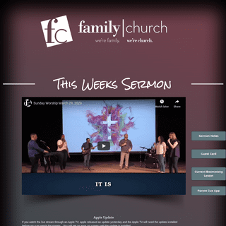 A complete backup of familychurch.ws