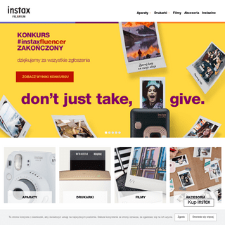 Instax, fotografia natychmiastowa â€“ Aparaty, drukarki, filmy, akcesoria i inspiracje instax
