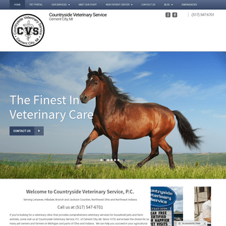 A complete backup of countrysideveterinary.com