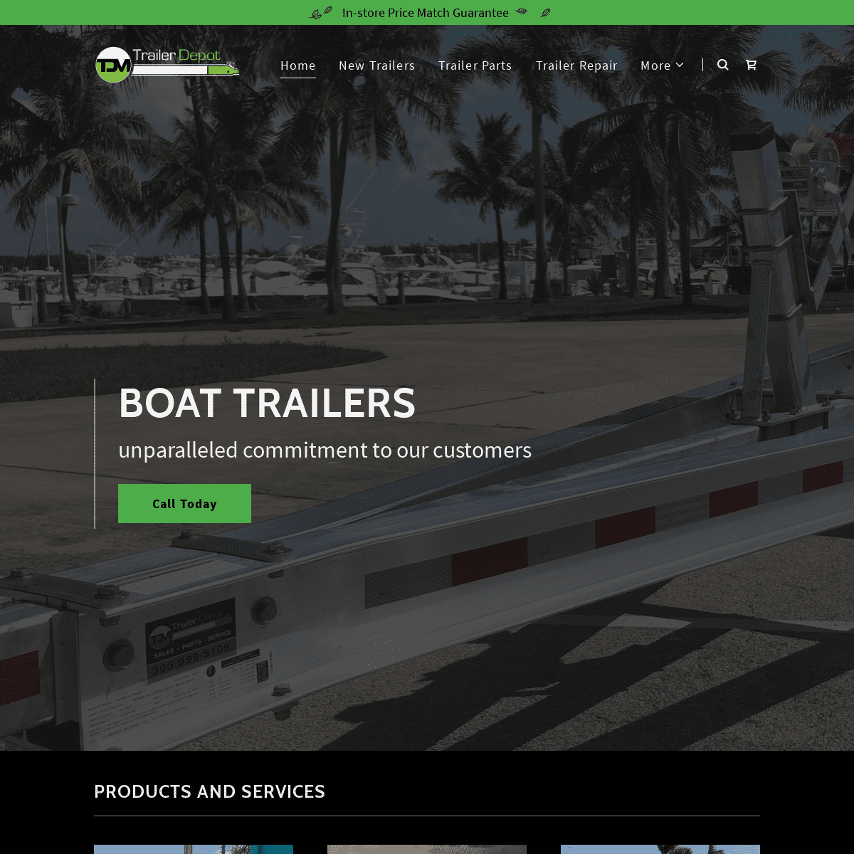 A complete backup of trailerdepotofmiami.com