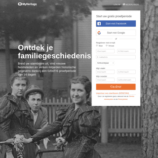 A complete backup of myheritage.nl