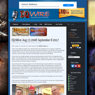 A complete backup of eq2wire.com