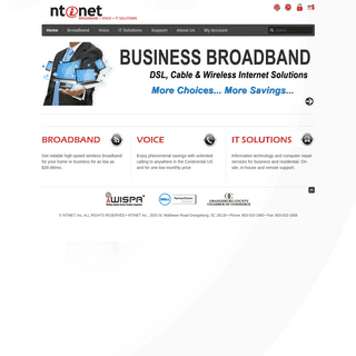 Home - NTInet, Inc. Broadband, Voice & IT Solutions