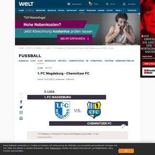 A complete backup of www.welt.de/sport/fussball/3-liga/article205803781/1-FC-Magdeburg-Chemnitzer-FC-Gjasula-rettet-Magdeburg-ei