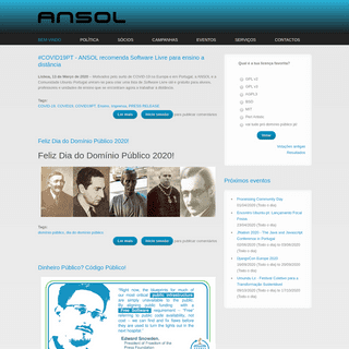 A complete backup of ansol.org