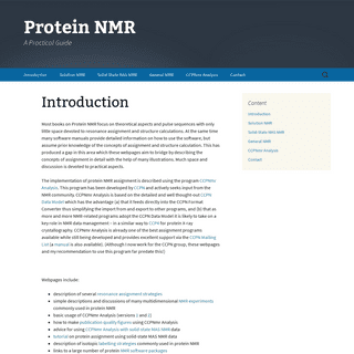 A complete backup of protein-nmr.org.uk