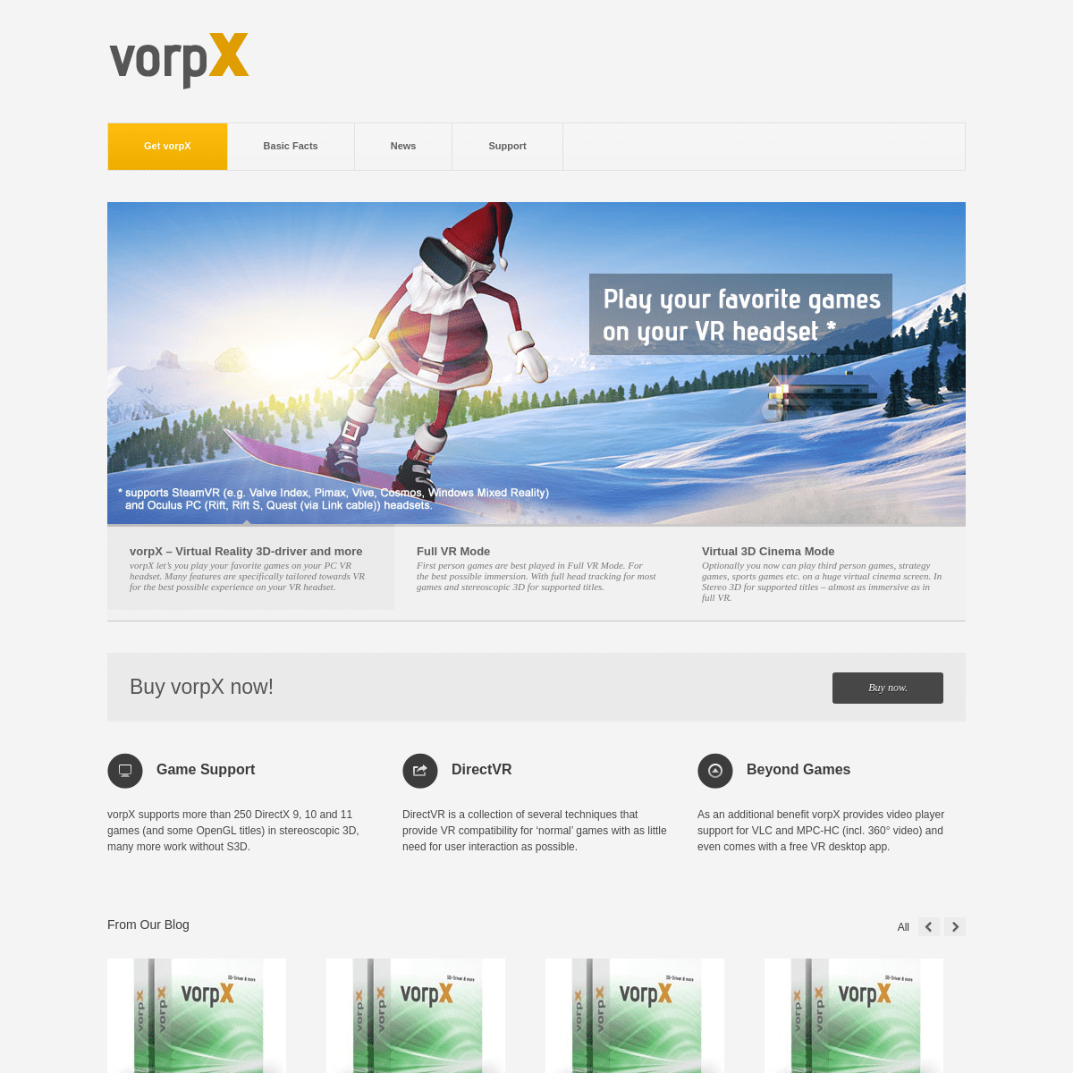 A complete backup of vorpx.com