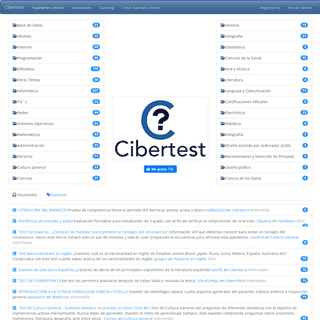 A complete backup of cibertest.com