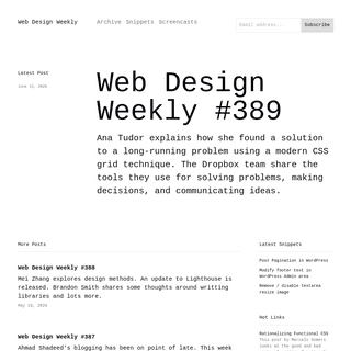 A complete backup of web-design-weekly.com