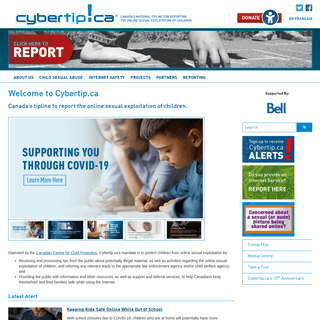 A complete backup of cybertip.ca