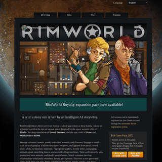 A complete backup of rimworldgame.com