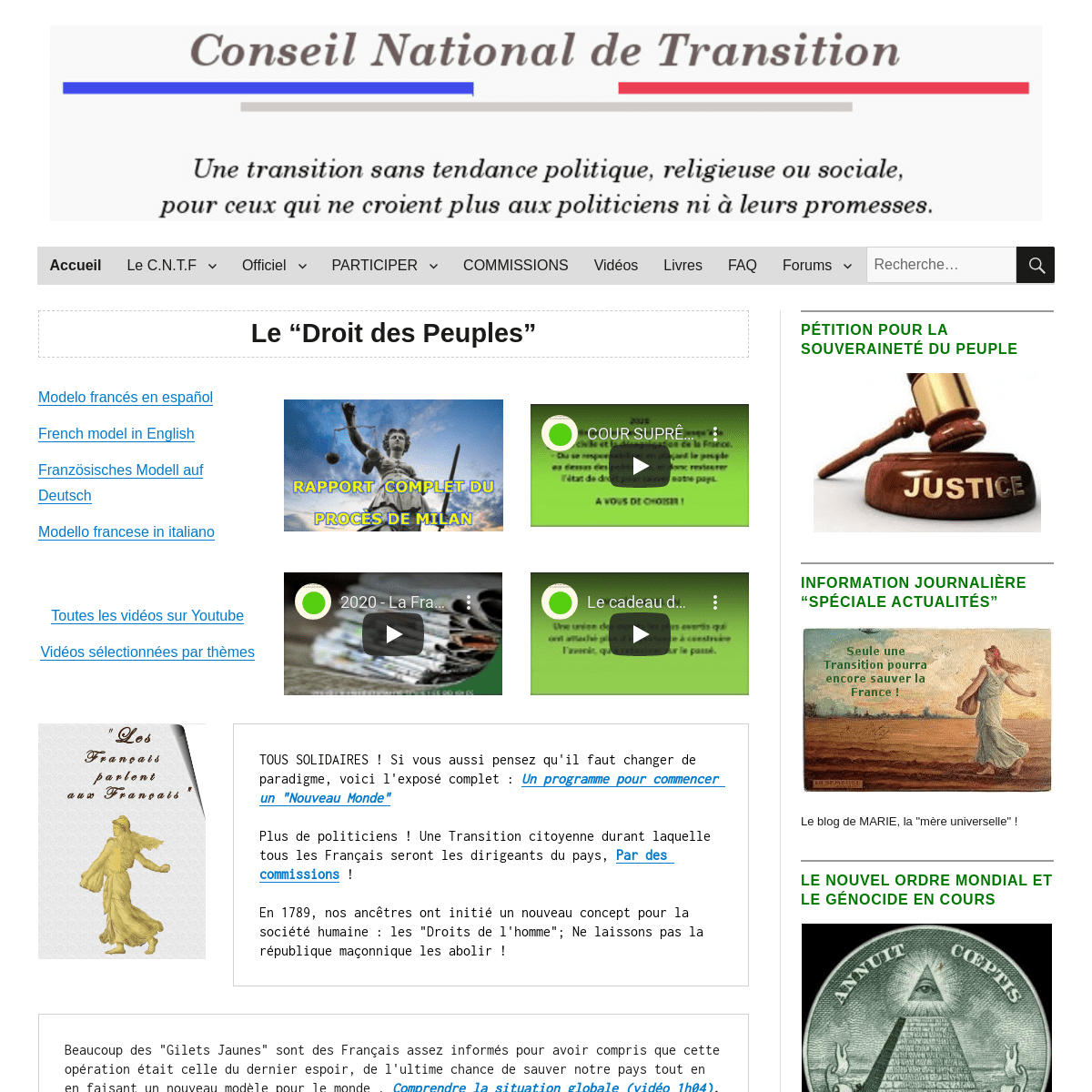 A complete backup of conseilnational.fr