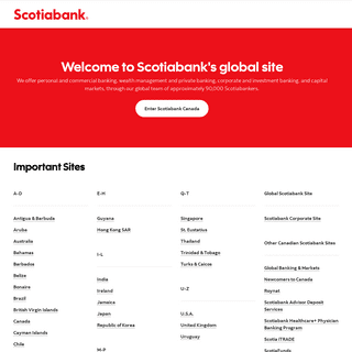 A complete backup of scotiabank.com