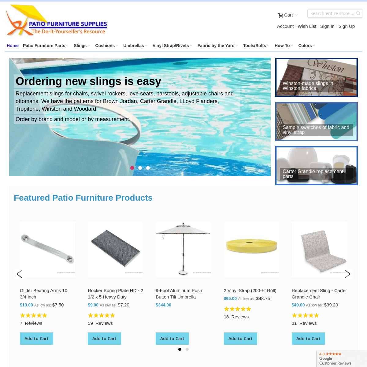 A complete backup of patiofurnituresupplies.com