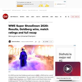 A complete backup of www.cnet.com/news/wwe-super-showdown-2020-results-goldberg-wins-match-ratings-and-full-recap/