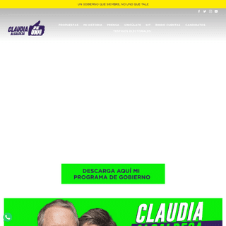 A complete backup of claudia-lopez.com