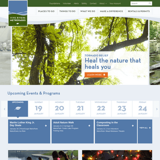 A complete backup of metroparks.org