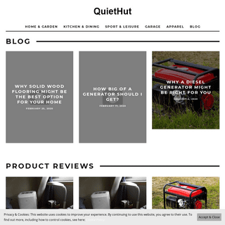 A complete backup of quiethut.com
