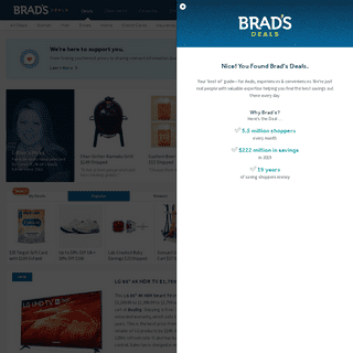 A complete backup of bradsdeals.com