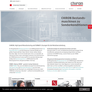 A complete backup of chiron.de