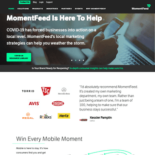 A complete backup of momentfeed.com
