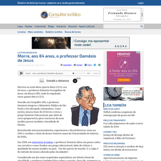 A complete backup of www.conjur.com.br/2020-fev-13/morre-aos-84-anos-professor-damasio-jesus