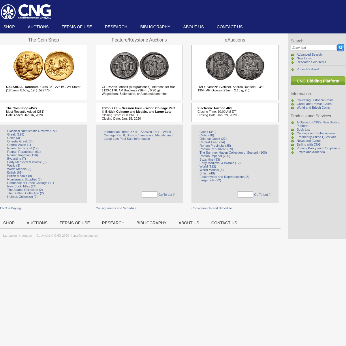 A complete backup of cngcoins.com