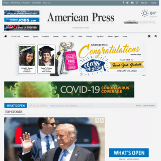 A complete backup of americanpress.com