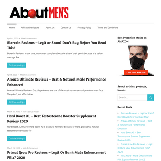 A complete backup of aboutmens.com
