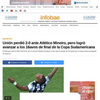 A complete backup of www.infobae.com/deportes-2/2020/02/20/union-intentara-hacer-valer-su-ventaja-ante-atletico-mineiro-hora-tv-