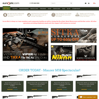 Rifles, Scopes, Laser Rangefinders, and So Much More - EuroOptic.com