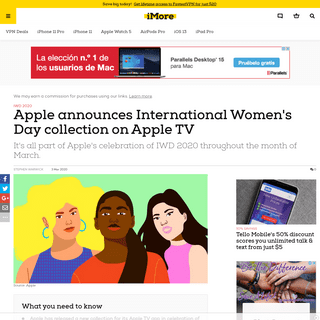 A complete backup of www.imore.com/apple-announces-international-womens-day-collection-apple-tv