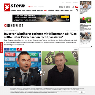 A complete backup of www.stern.de/sport/fussball/bundesliga/juergen-klinsmann--investor-windhorst-kritisiert--abgang-inakzeptabe