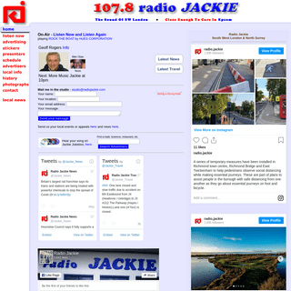 A complete backup of radiojackie.com