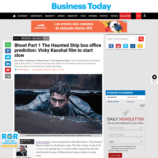 A complete backup of www.businesstoday.in/trending/box-office/bhoot-part-1-the-haunted-ship-box-office-prediction-vicky-kaushal-