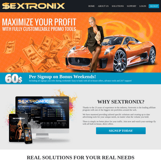 Sextronix Affiliate Program